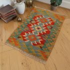 Chobi Kilim szőnyeg 60x94 kézi szövésű afgán Kilim