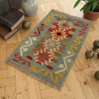 Autentikus Kilim szőnyeg 58x91 kézi szövésű Kilim szőnyeg