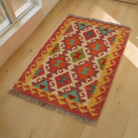 Kilim szőnyeg Chobi 63x94 kézi szövésű Kilim
