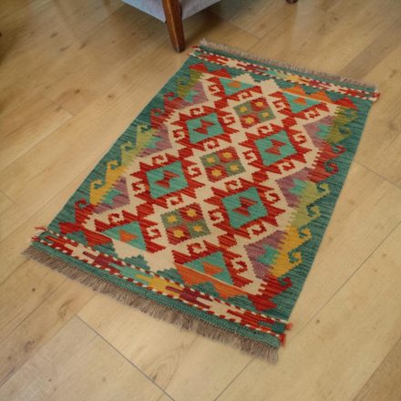 Afgán Kilim szőnyeg Chobi 63x92 kézi szövésű Kilim