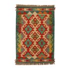 Afgán Kilim szőnyeg Chobi 63x92 kézi szövésű Kilim