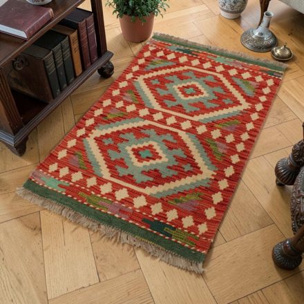 Chobi Kilim szőnyeg 62x92 afgán kézi szövésű Kilim