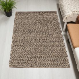 Vastag gyapjú szőnyeg 70x130 egyszínű szőnyeg