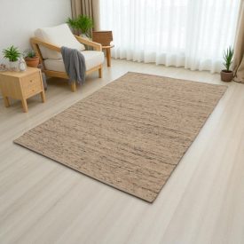 Gyapjú szőnyeg 160x250 vastag nappali szőnyeg