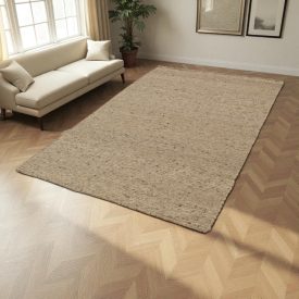   Vastag gyapjú szőnyeg szürke 160x250 modern gyapjú szőnyeg