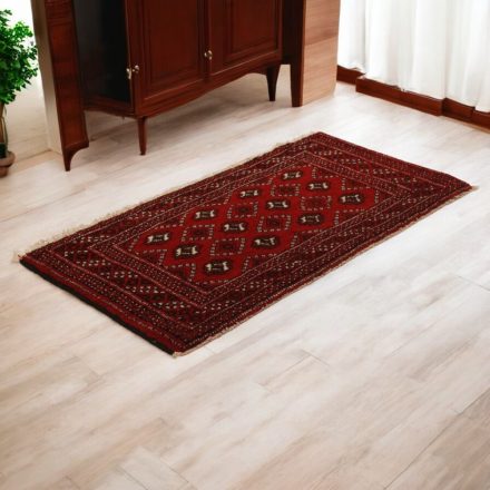 Türkmén szőnyeg Balisht Nakhsha 57x110 kézi csomózású autentikus szőnyeg