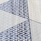 Modern szőnyeg bézs barna kék MELIS 200x300 gépi poliészter szőnyeg