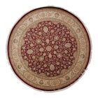 Kerek szőnyeg Isfahan 247x249 kézi csomózású perzsa szőnyeg