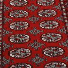 Futószőnyeg bordó Bukhara 80x372 kézi csomózású pakisztáni szőnyeg