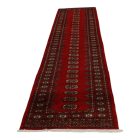 Futószőnyeg bordó Bukhara 79x355 kézi csomózású pakisztáni szőnyeg