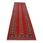 Futószőnyeg bordó Bukhara 79x355 kézi csomózású pakisztáni szőnyeg