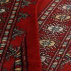 Futószőnyeg bordó Bukhara 79x355 kézi csomózású pakisztáni szőnyeg