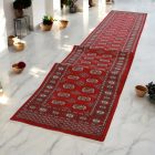 Futószőnyeg bordó Bukhara 80x647 kézi csomózású pakisztáni szőnyeg