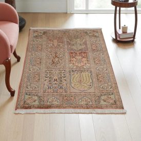 Selyem szőnyeg Kashmiri Silk 158x95 kézi perzsa szőnyeg