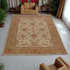 Ziegler szőnyeg bézs-piros 123x187 kézi csomózású perzsa szőnyeg