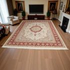 Nagyméretű szőnyeg Tabriz 304x429 eredeti perzsa szőnyeg a nappaliba