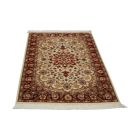 Isfahan szőnyeg 92x157 kézi csomózású perzsa szőnyeg