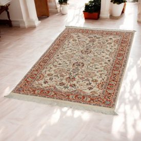 Isfahan szőnyeg 93x158 kézi csomózású perzsa szőnyeg