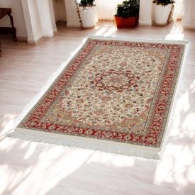 Isfahan szőnyeg 95x157 kézi csomózású perzsa szőnyeg