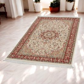 Isfahan szőnyeg 94x164 kézi csomózású perzsa szőnyeg