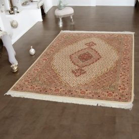 Tabriz szőnyeg 139x215 kézi csomózású perzsa szőnyeg
