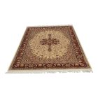 Isfahan szőnyeg 136x214 kézi csomózású perzsa szőnyeg