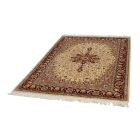 Isfahan szőnyeg 136x214 kézi csomózású perzsa szőnyeg