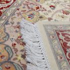 Isfahan szőnyeg 136x214 kézi csomózású perzsa szőnyeg