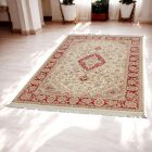 Isfahan szőnyeg 139x227 kézi csomózású perzsa szőnyeg