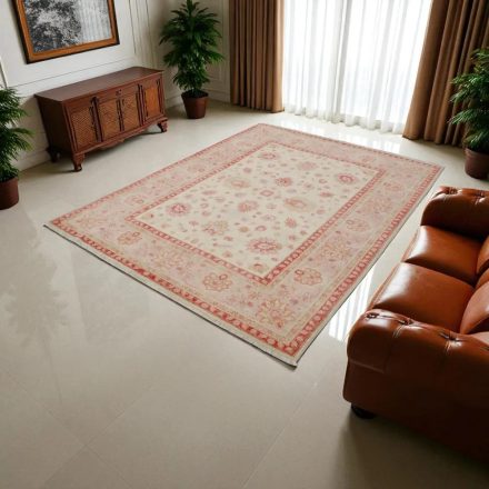 Ziegler szőnyeg bézs 226x169 kézi csomózású perzsa szőnyeg