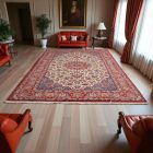 Nagyméretű szőnyeg Isfahan 268x360 eredeti perzsa szőnyeg