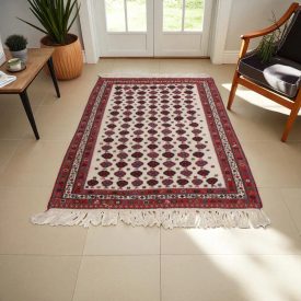   Perzsa kilim szőnyeg Sirjan 135x199 kézi szövésű szőnyeg