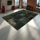Design szőnyeg zöld Patchwork 168x239 nappali szőnyeg