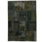 Design szőnyeg zöld Patchwork 168x239 nappali szőnyeg