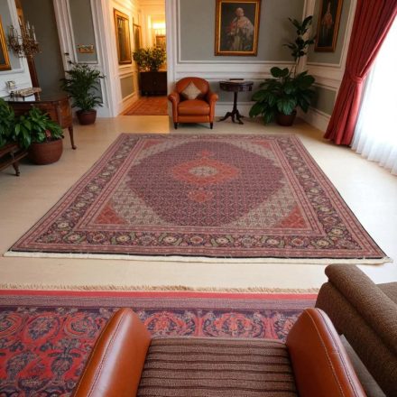 Nagyméretű szőnyeg Tabriz 287x400 eredeti perzsa szőnyeg a nappaliba