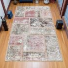 Design szőnyeg színes Patchwork 70x140 nappali szőnyeg