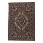 Luxus szőnyeg barna 200x300 luxus nappali szőnyeg akrilból  -872099W200300