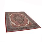 Luxus szőnyeg bordó 160x230 elegáns nappali szőnyeg akrilból  -872120R160230
