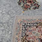 Luxus szőnyeg szürke 160x230 luxus nappali szőnyeg akrilból  -872365G160230