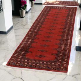   Futószőnyeg rózsaszín Butterfly 78x237 Pakisztáni kézi csomózású szőnyeg
