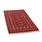 Pakisztáni szőnyeg bordó Bukhara 76x128 kézi csomózású szőnyeg