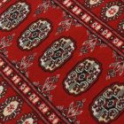 Pakisztáni szőnyeg bordó Bukhara 76x128 kézi csomózású szőnyeg