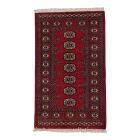 Pakisztáni szőnyeg bordó Bukhara 79x129 kézi csomózású szőnyeg
