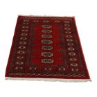 Pakisztáni szőnyeg bordó Bukhara 79x129 kézi csomózású szőnyeg