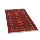Pakisztáni szőnyeg bordó Bukhara 79x129 kézi csomózású szőnyeg