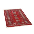 Pakisztáni szőnyeg bordó Bukhara 78x121 kézi csomózású szőnyeg