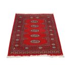 Pakisztáni szőnyeg bordó Bukhara 79x112 kézi csomózású szőnyeg