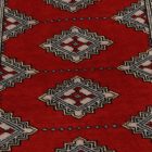Pakisztáni szőnyeg bordó Jaldar 79x127 kézi csomózású szőnyeg