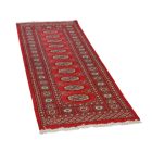 Futószőnyeg bordó Bukhara 65x180 kézi csomózású pakisztáni szőnyeg