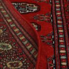 Futószőnyeg bordó Bukhara 65x180 kézi csomózású pakisztáni szőnyeg